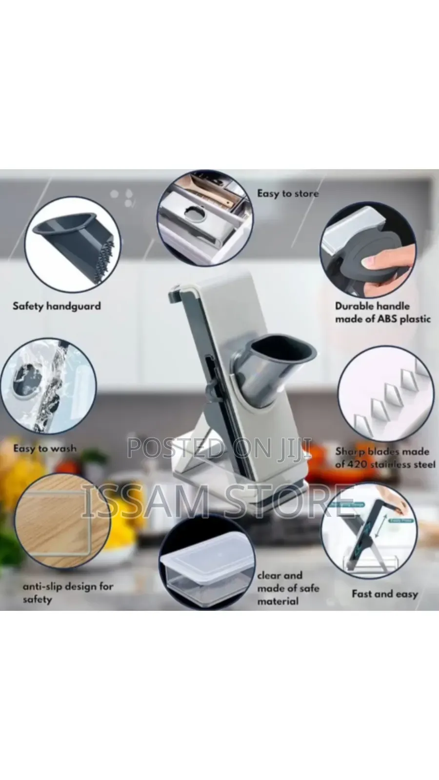 Vegetable Slicer 5-in-1