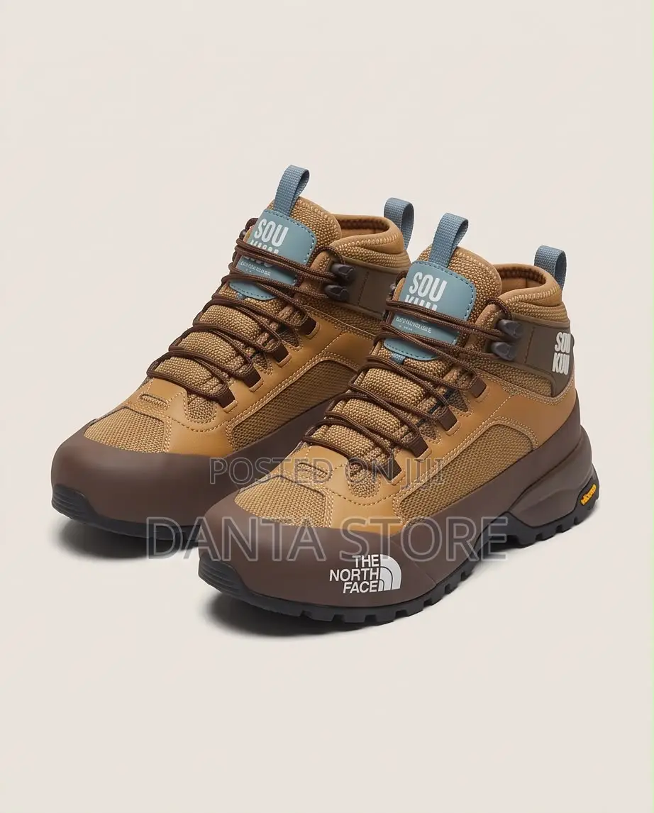 SOUKUU X the North Face Glenclyffe Boot Brown