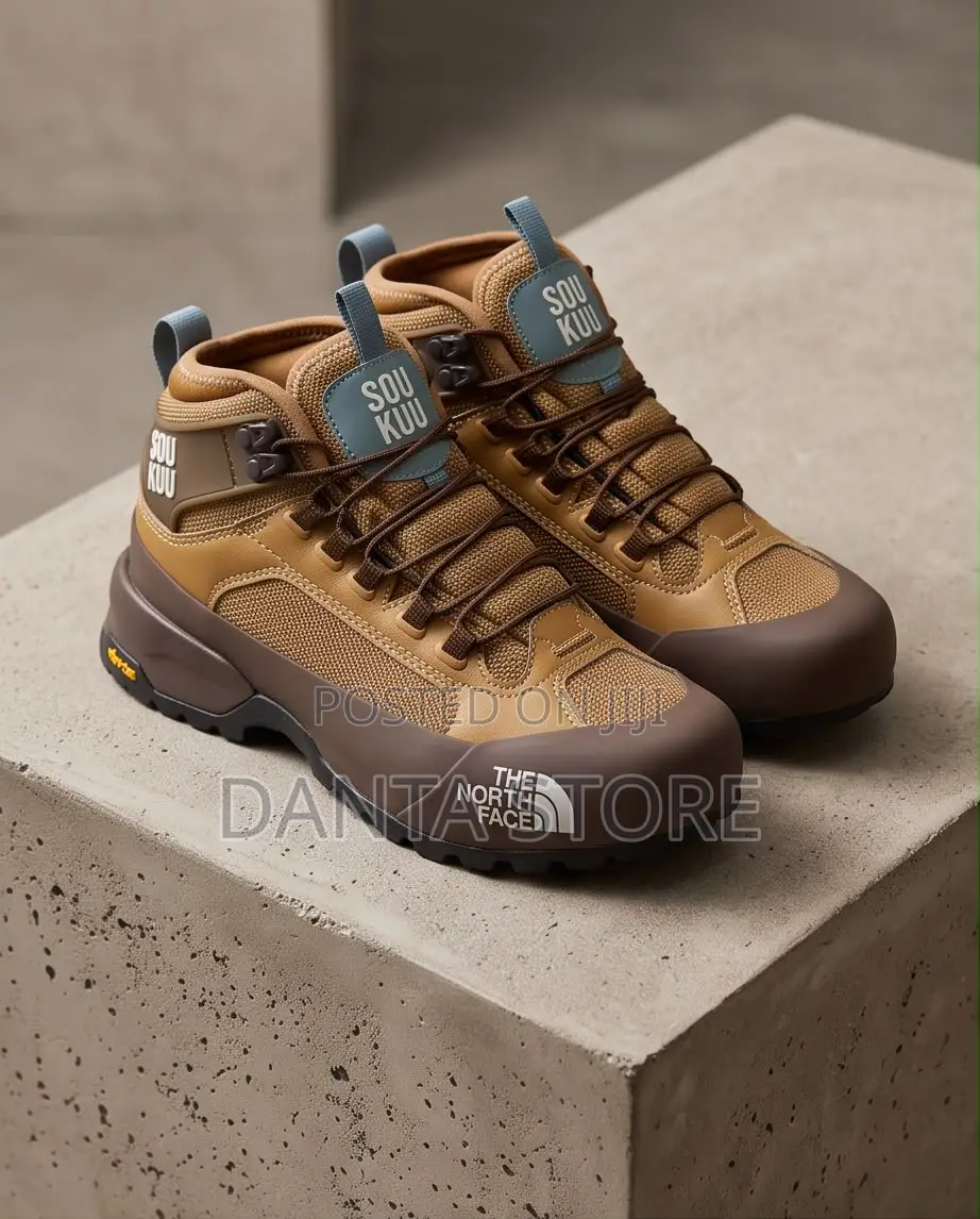 SOUKUU X the North Face Glenclyffe Boot Brown