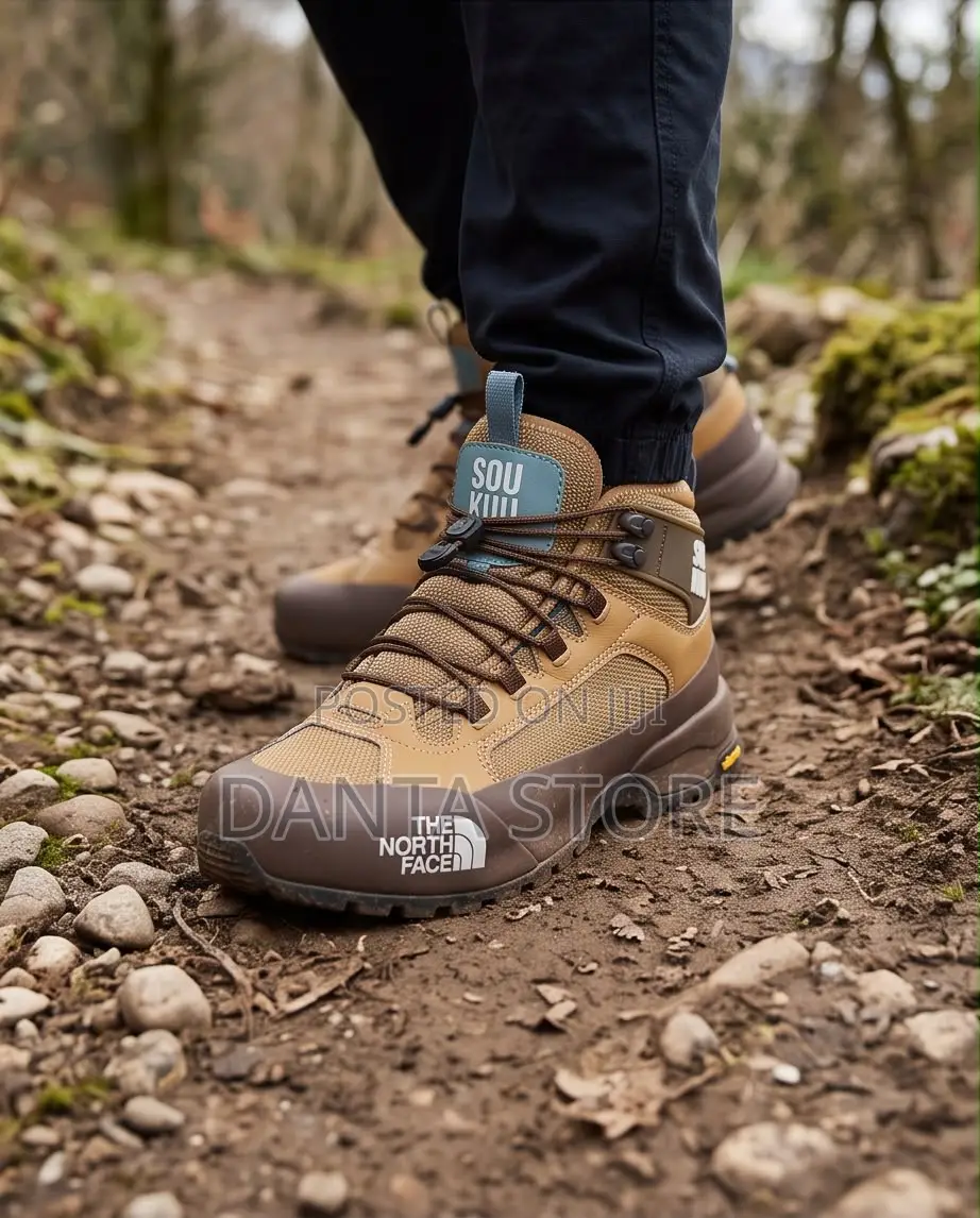 SOUKUU X the North Face Glenclyffe Boot Brown
