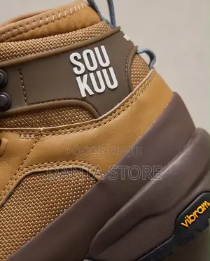 SOUKUU X the North Face Glenclyffe Boot Brown