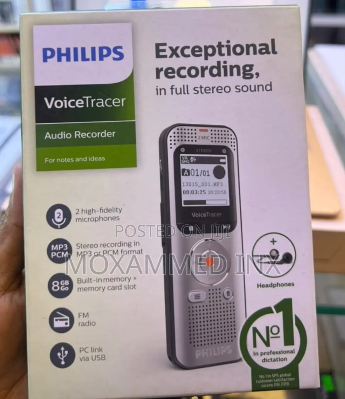 Philips VoiceTracer Audio Recorder