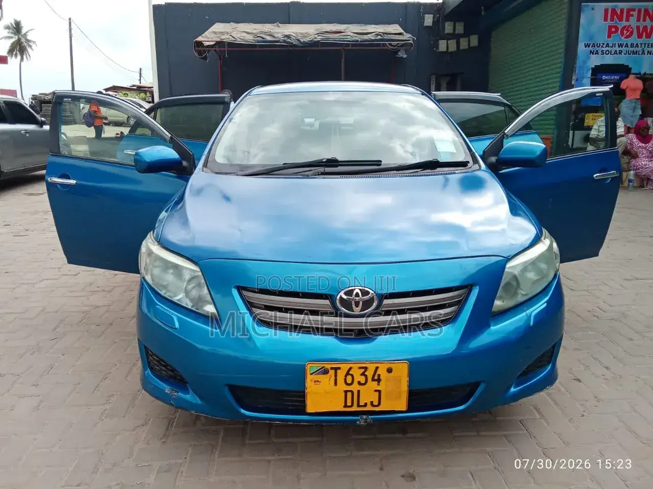 Toyota Corolla 2004 Blue
