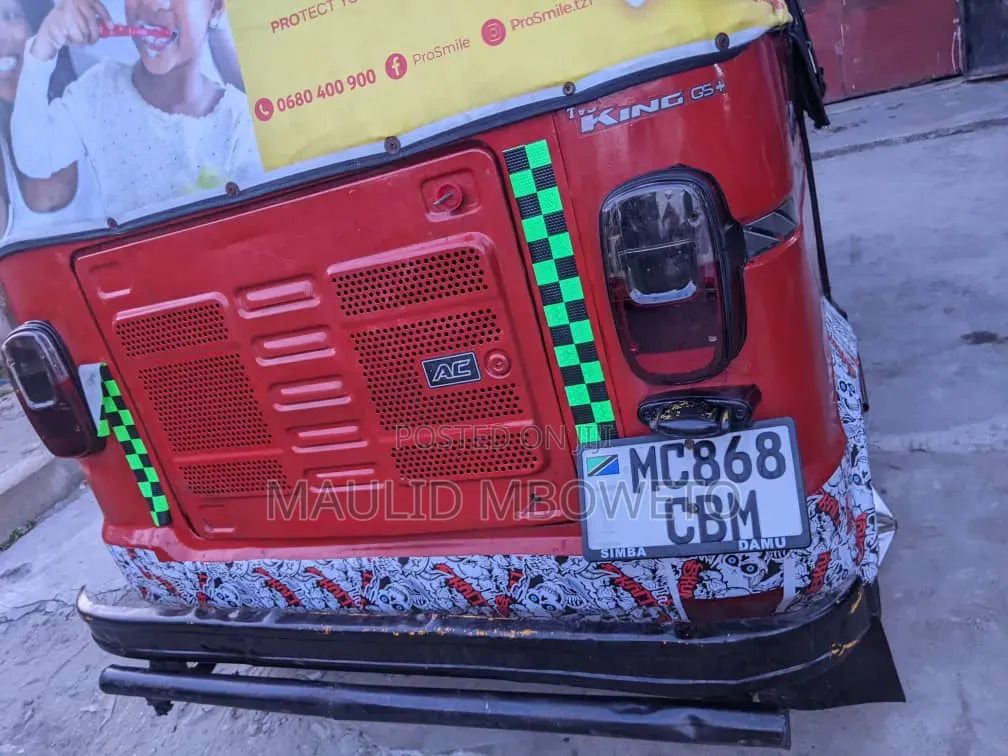 TVS King Deluxe Plus iTouch Start 2021 Red