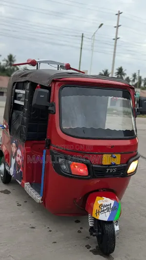 TVS King Deluxe Plus iTouch Start 2022 Red