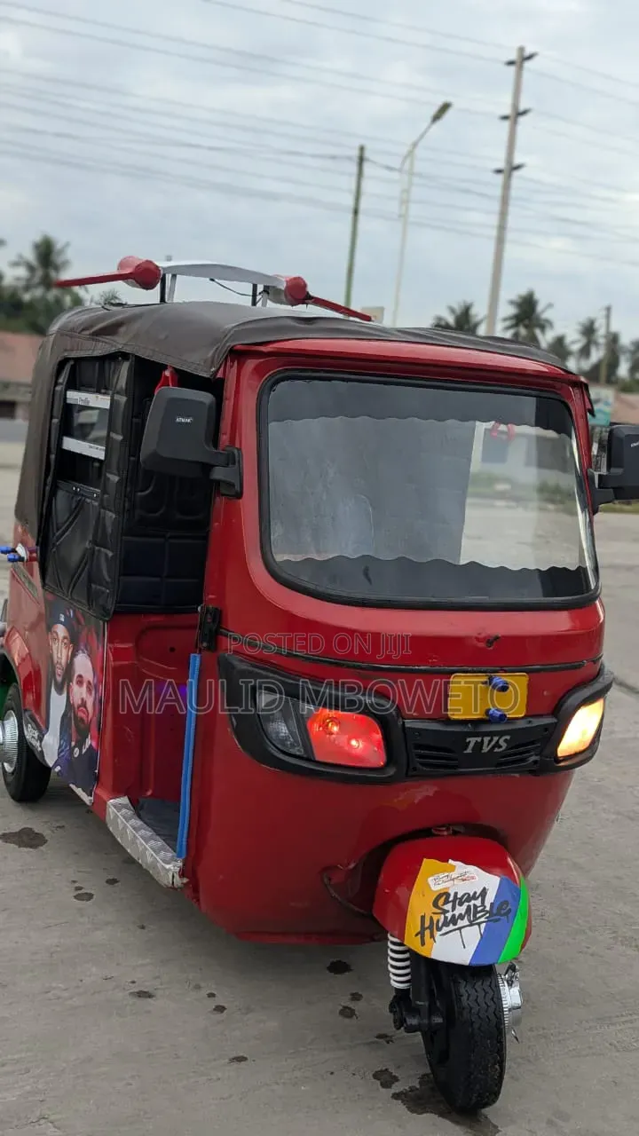 TVS King Deluxe Plus iTouch Start 2022 Red