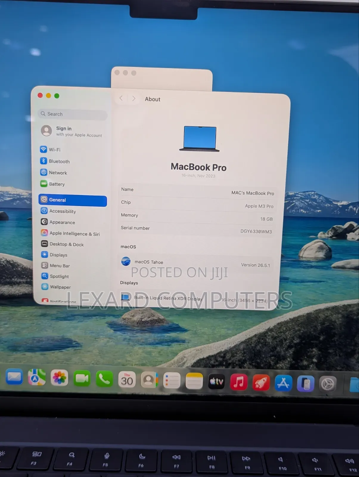 Laptop Apple MacBook Pro 2023 M3 Pro 18GB Apple M3 Pro SSD 1T