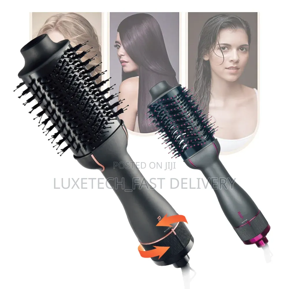 RAF R.411G 3-in-1 Hot Air Styling Brush| Dryer, Smoother and Volumizer