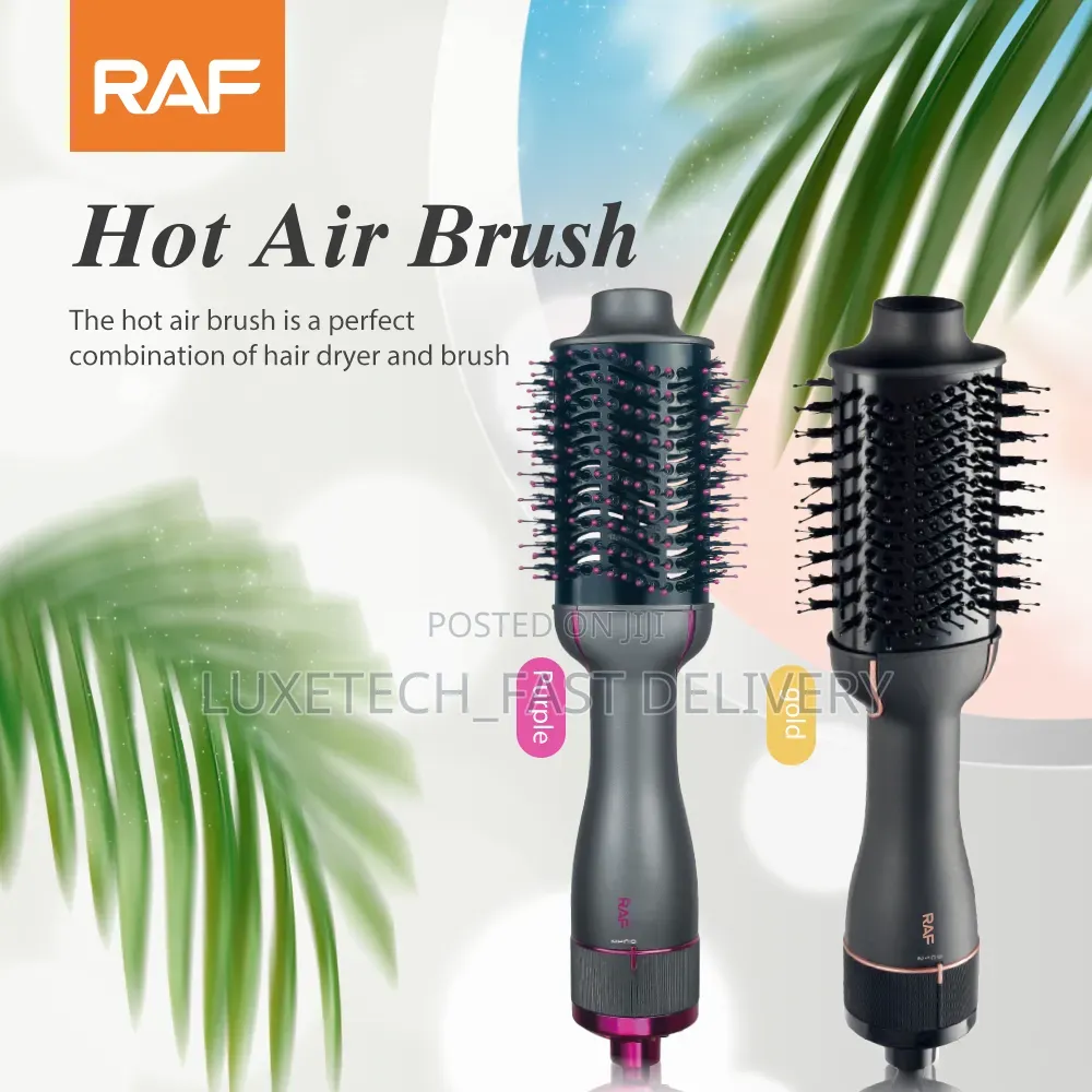 RAF R.411G 3-in-1 Hot Air Styling Brush| Dryer, Smoother and Volumizer
