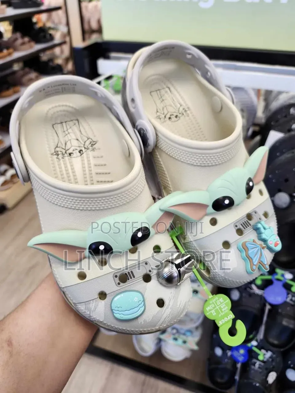 Kids Crocs X Minecraft X Star War Grogu X Baby Yoda X Disney Pixar Car