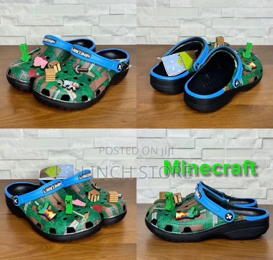Kids Crocs X Minecraft X Star War Grogu X Baby Yoda X Disney Pixar Car