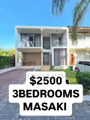 Furnished 3bdrm Villa in Masaki for rent