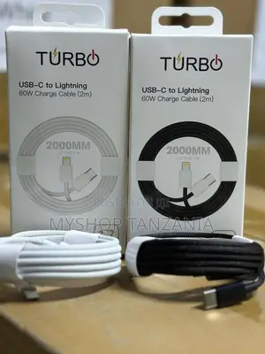 USB C to Lightining 60w Charge Cable 2m Long