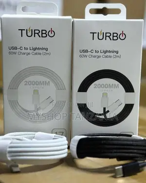 USB C to Lightining 60w Charge Cable 2m Long