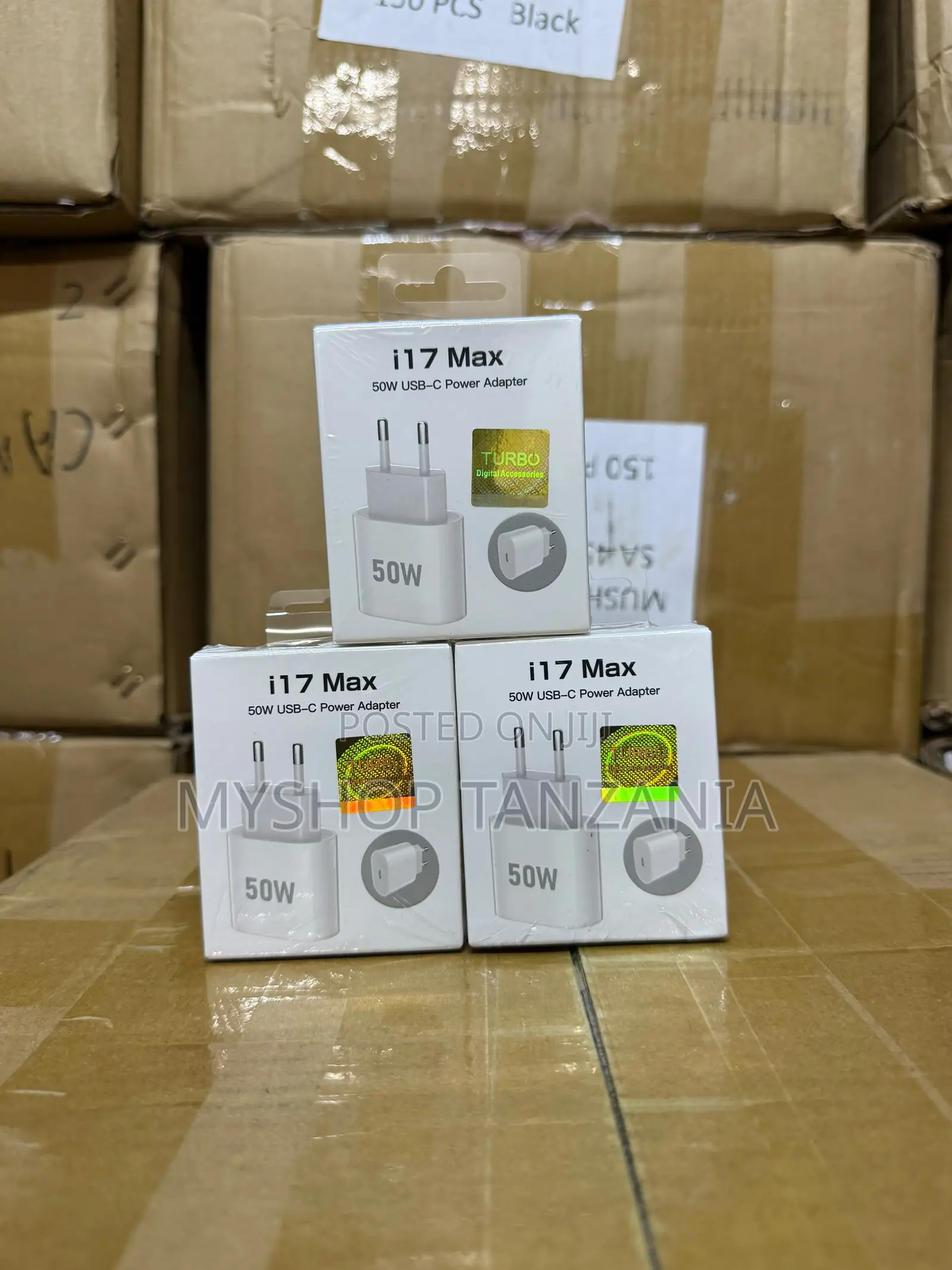 I17 Pro Max 50w USB C-Power Adapter