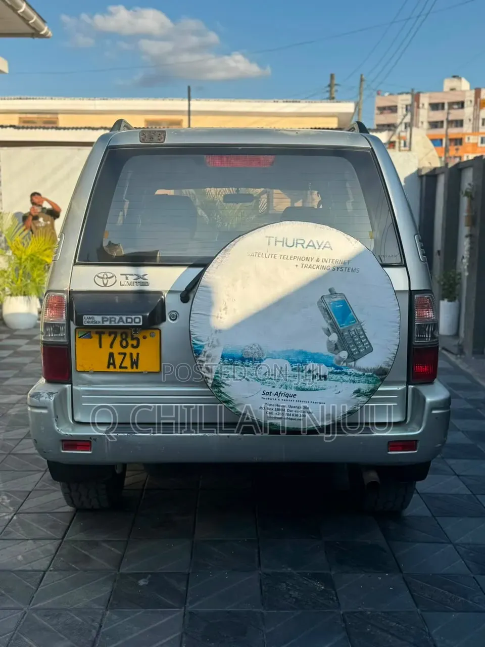 Toyota Land Cruiser Prado 1999 Silver