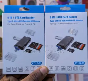 6 IN 1 OTG Card Reader Type-C/Android Phone /PC