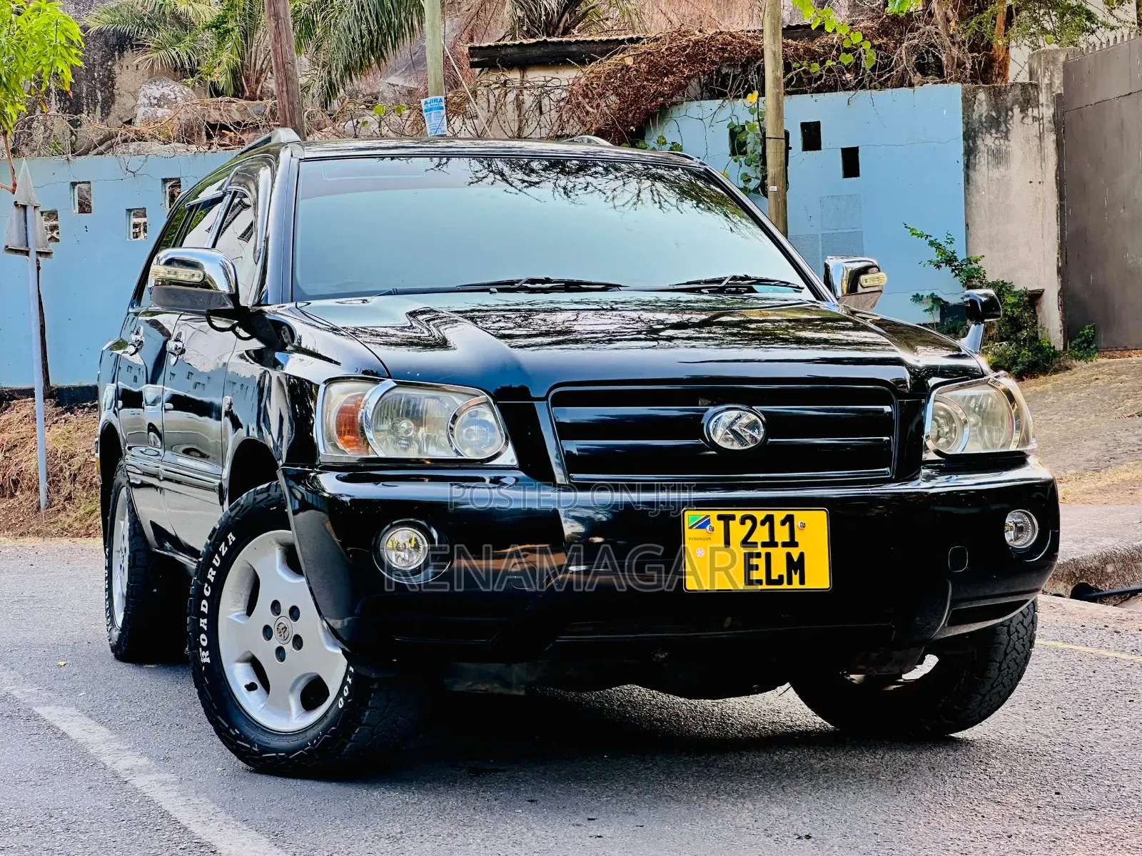 Toyota Kluger 2003 Black
