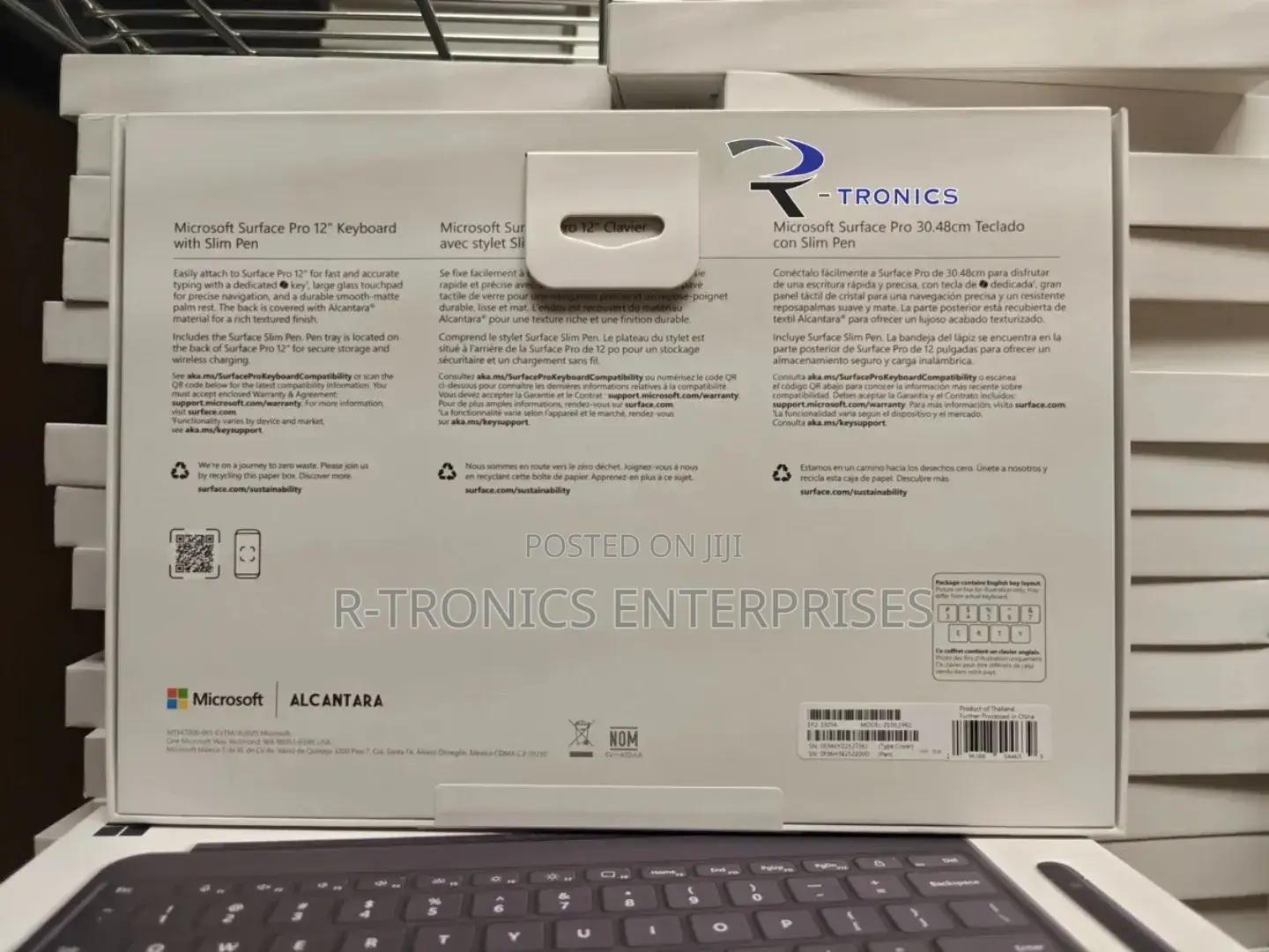 Microsoft Surface Slim Pen and Pro Keyboard (12th Edition)
