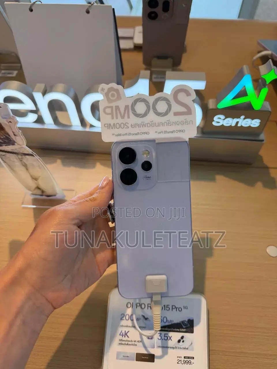New Oppo Reno15 5G 512 GB Silver