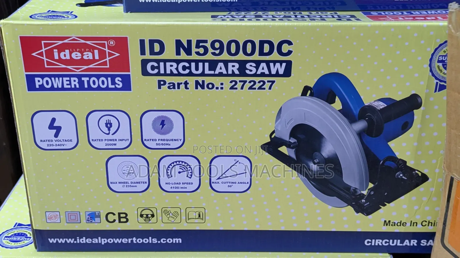 Ideal Circular Saw 9" Id N5900DC