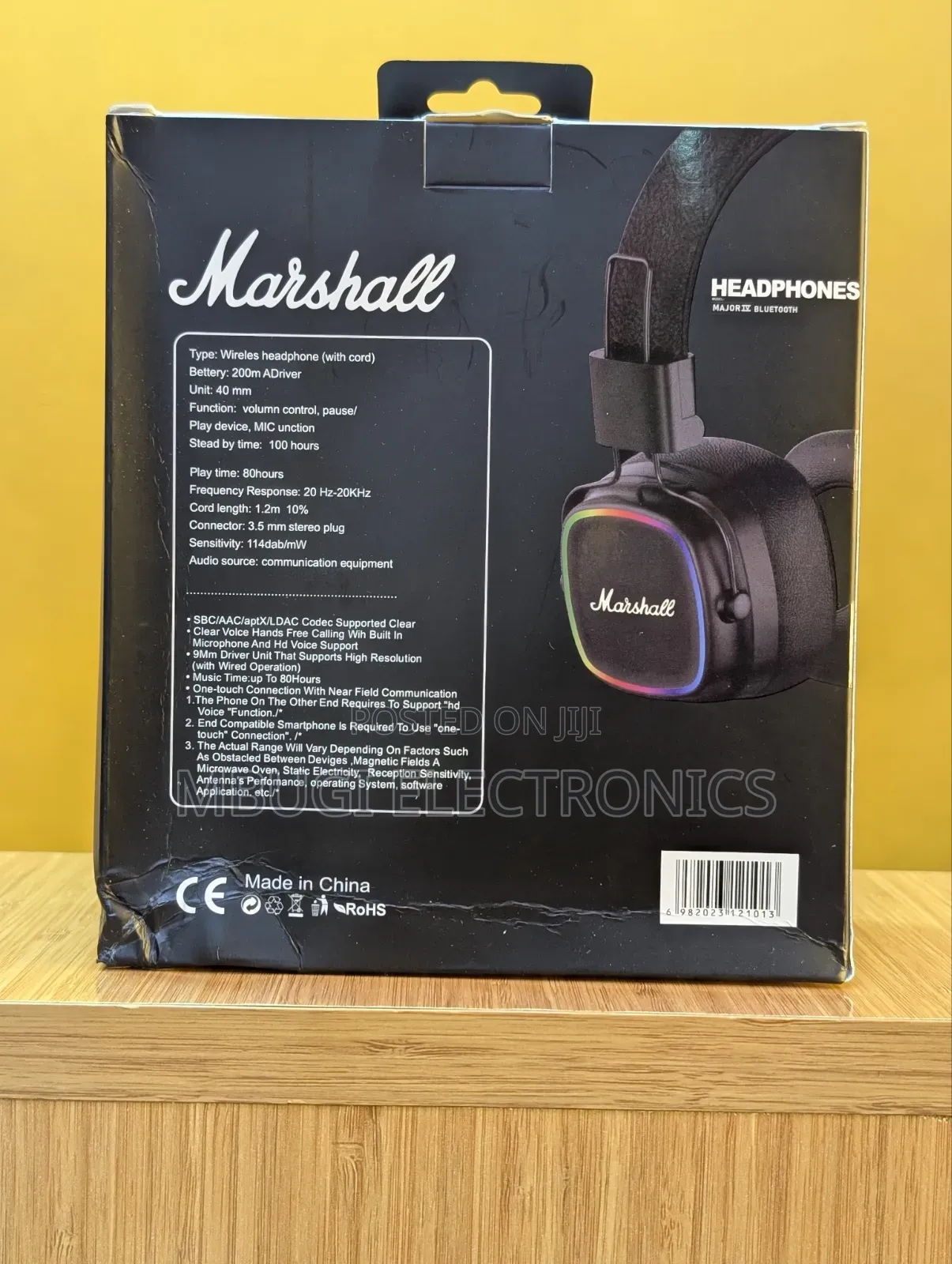 Bluetooth Headphones Marshal