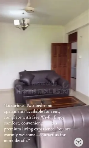 Furnished 2bdrm Apartment in Mjini for rent