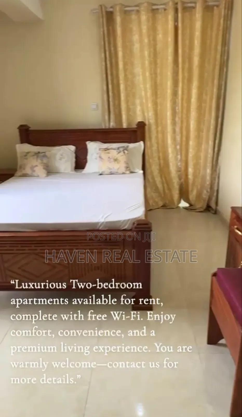 Furnished 2bdrm Apartment in Mjini for rent