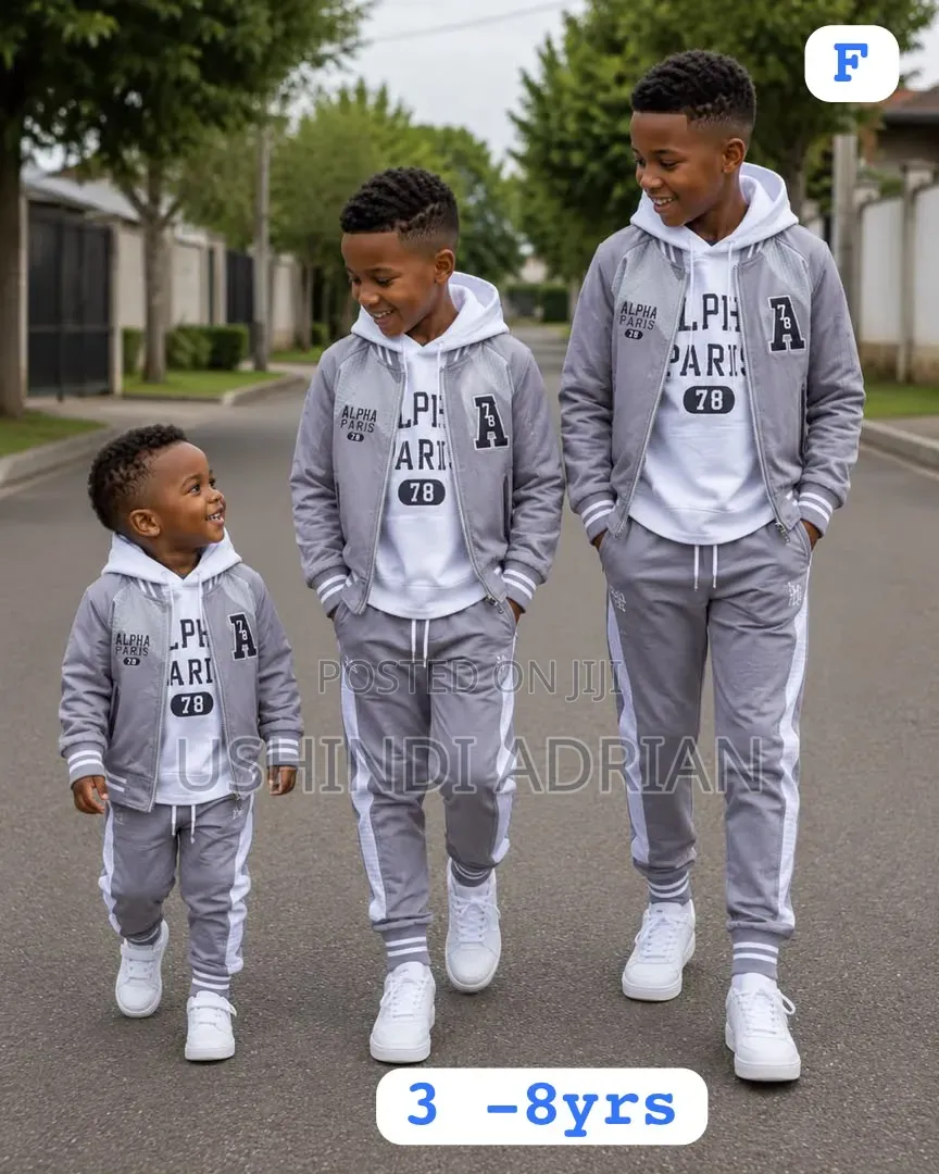 TRACKSUIT ZA WATOTOUmri: Miaka 3–8