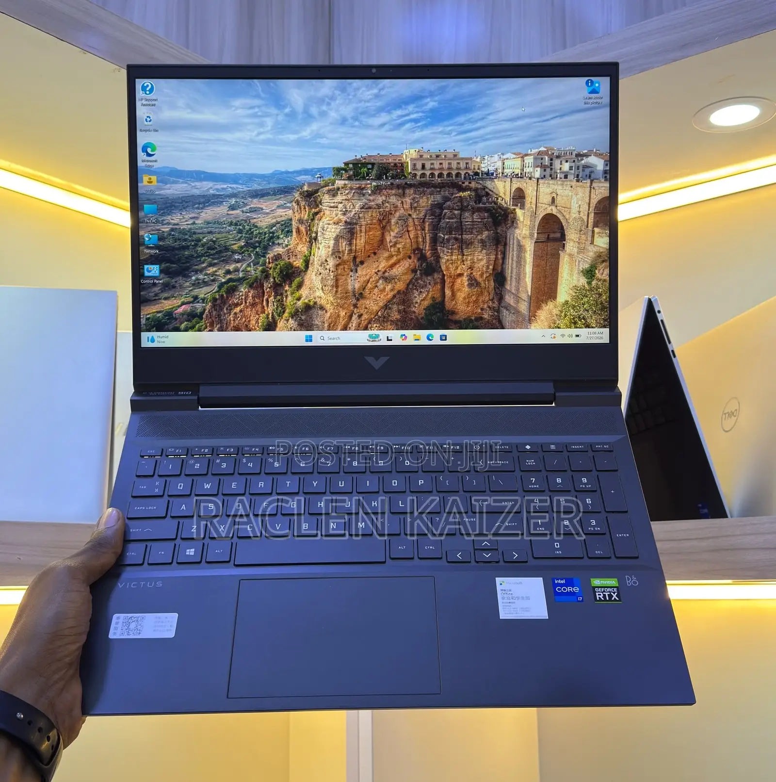 New Laptop HP Victus 16 16GB Nvidia SSD 512GB