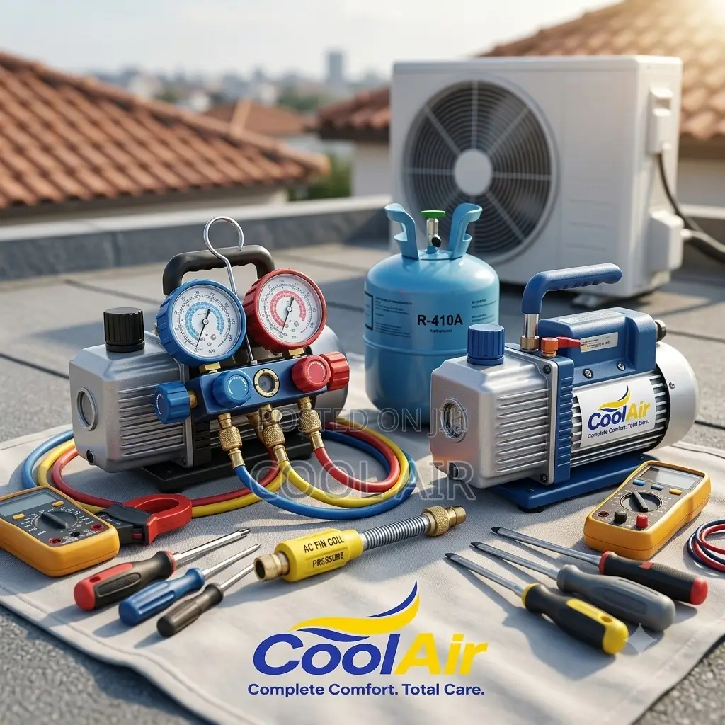 CoolAir Solutions: Huduma Za AC | Matengenezo, Kujaza Gesi