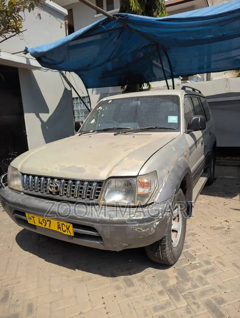 Toyota Land Cruiser Prado 2002 Silver