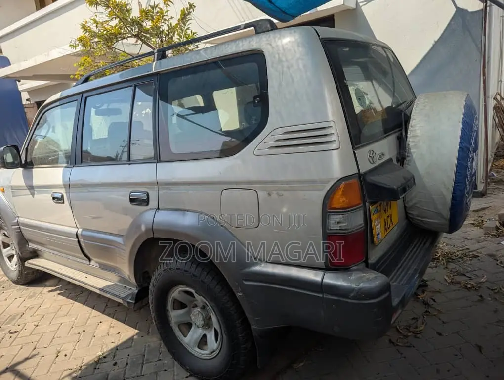 Toyota Land Cruiser Prado 2002 Silver