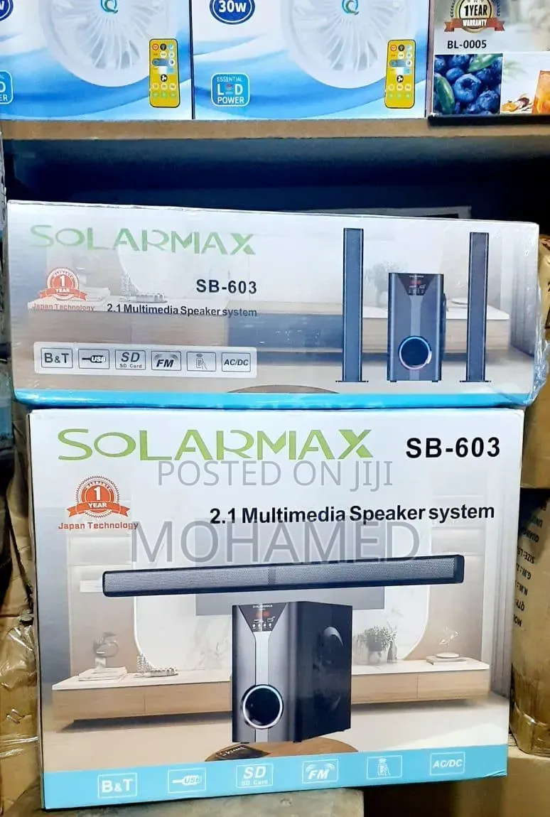 SOLARMAX SOUNDBAR SB-603 – Sauti Bora Kwa Bei Nafuu!
