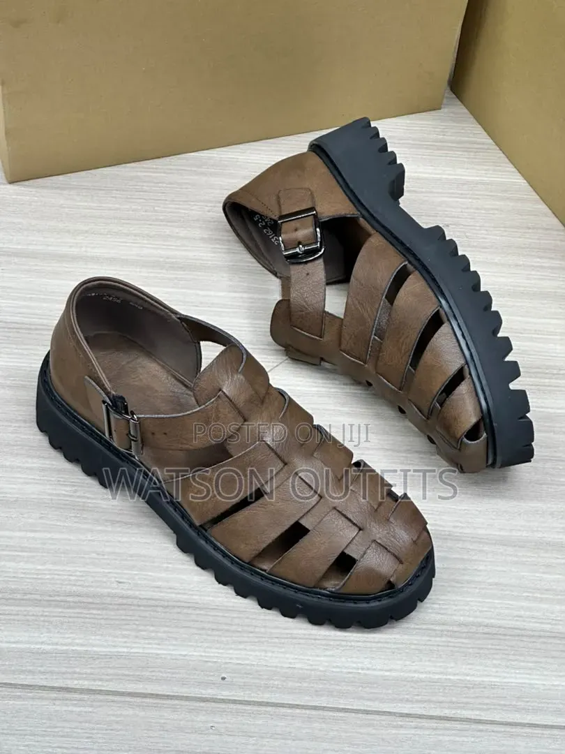 2 Colours Clarks Brand Men's Leather Sandals or Open Shoes