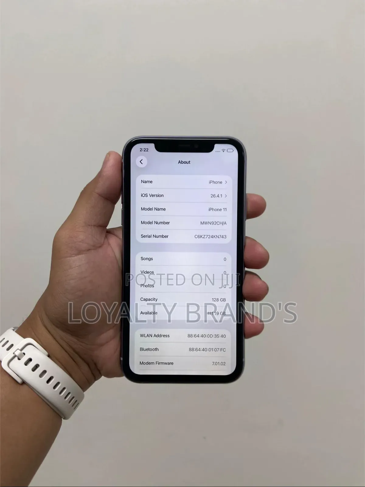 Apple iPhone 11 128 GB Purple