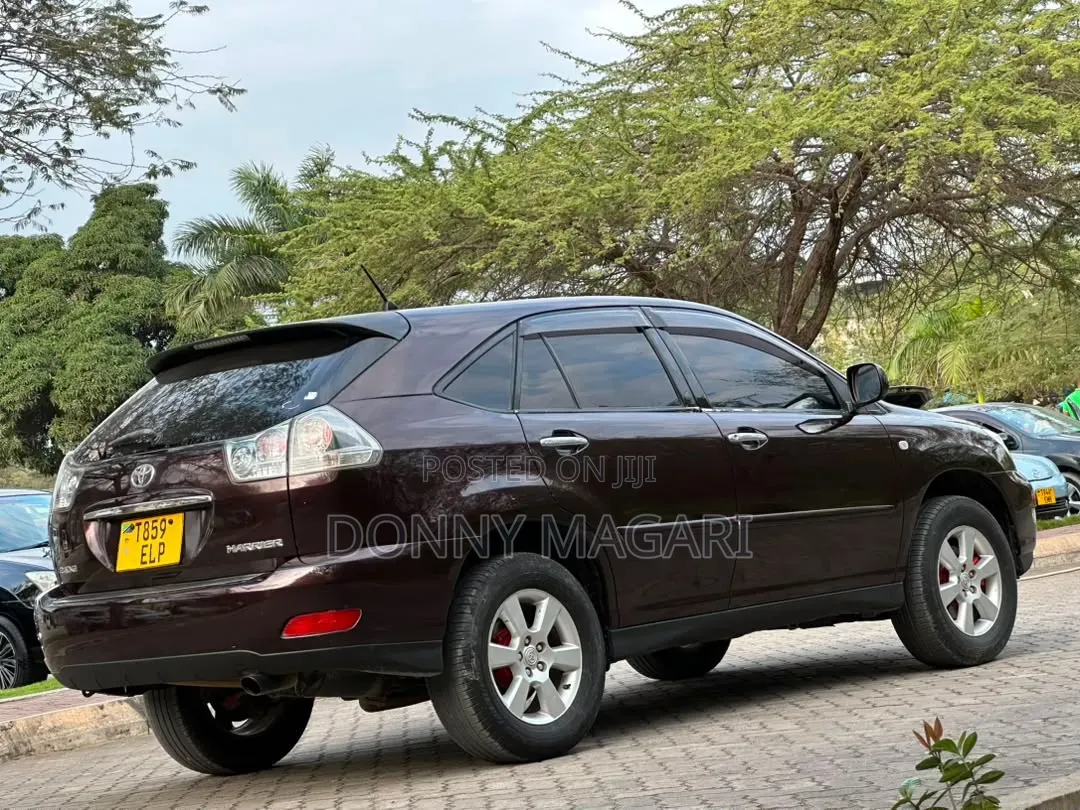 Toyota Harrier 2007 Maroon