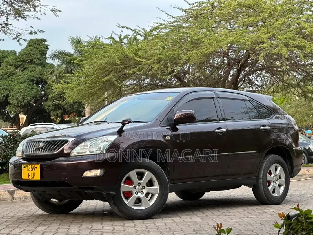 Toyota Harrier 2007 Maroon