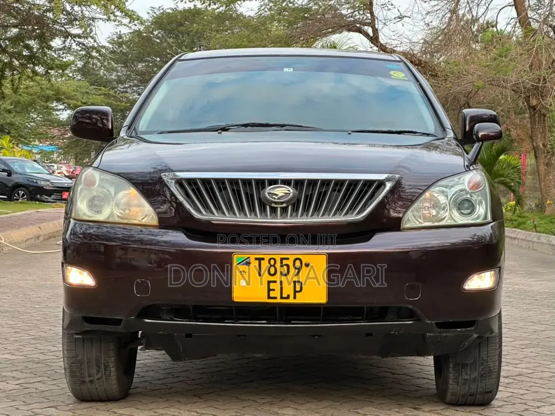 Toyota Harrier 2007 Maroon