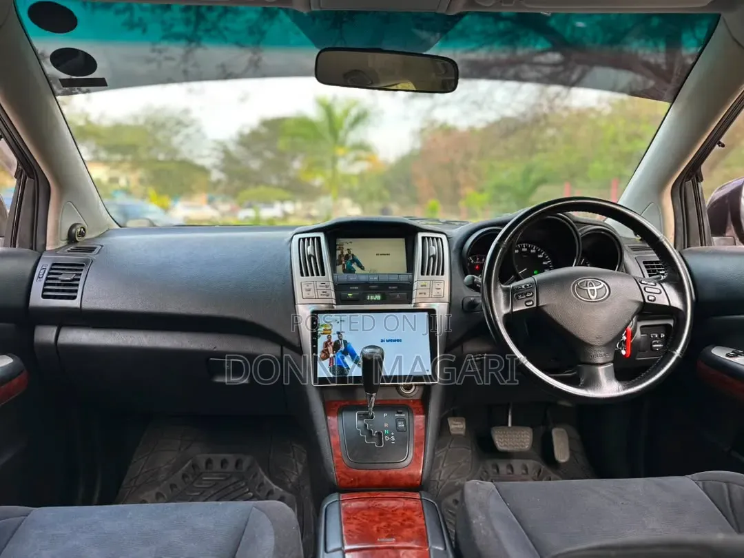 Toyota Harrier 2007 Maroon