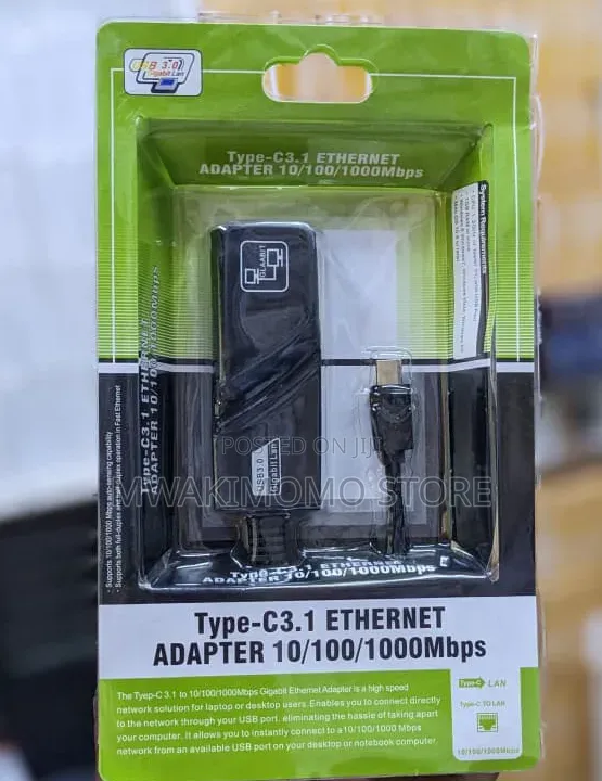 Type C to Ethernet Adapter