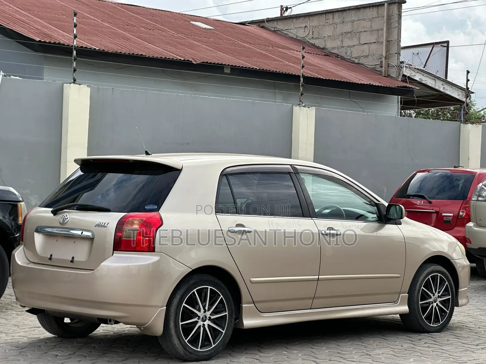 Toyota Allex 2005 Gold