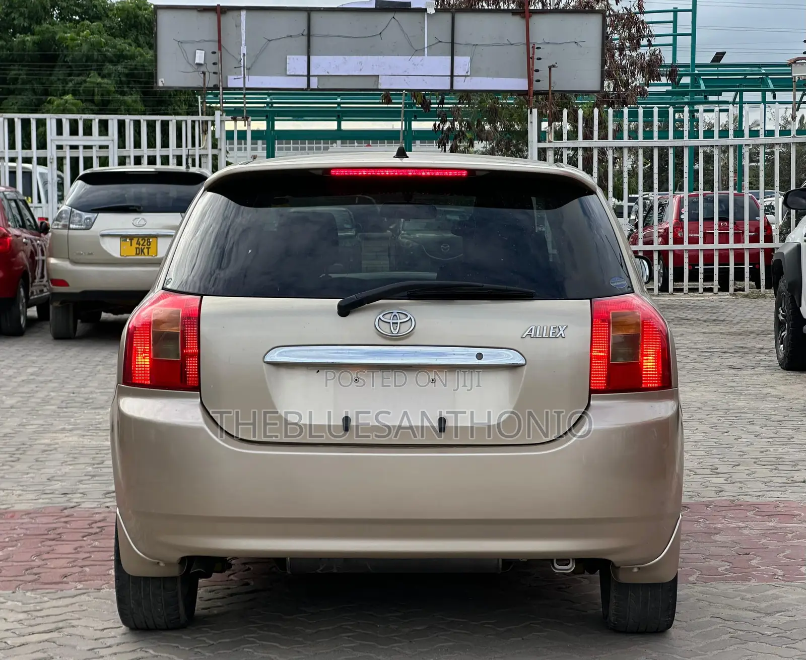 Toyota Allex 2005 Gold