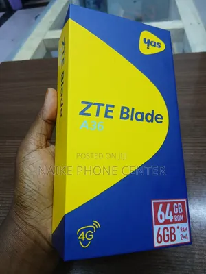 New ZTE Blade A36 64 GB Black