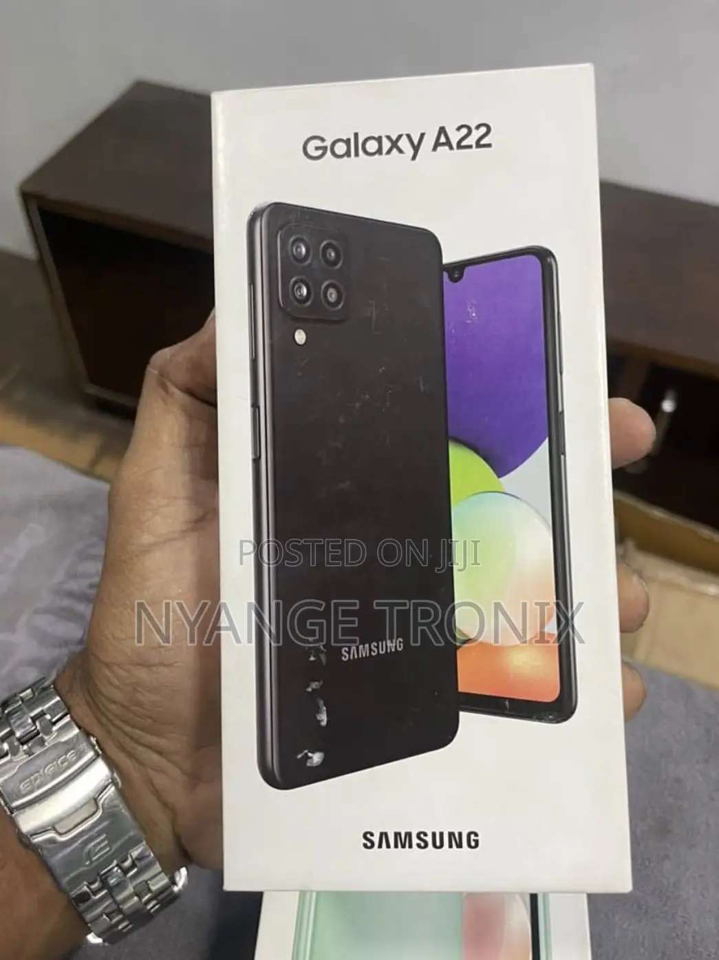 New Samsung Galaxy A22 5G 128 GB Black
