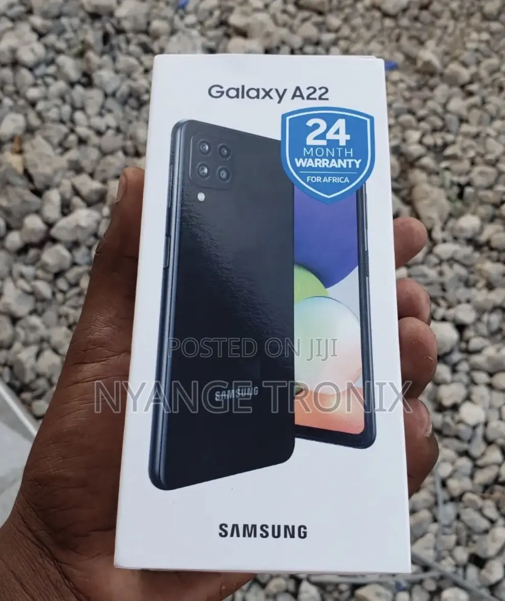 New Samsung Galaxy A22 5G 128 GB Black