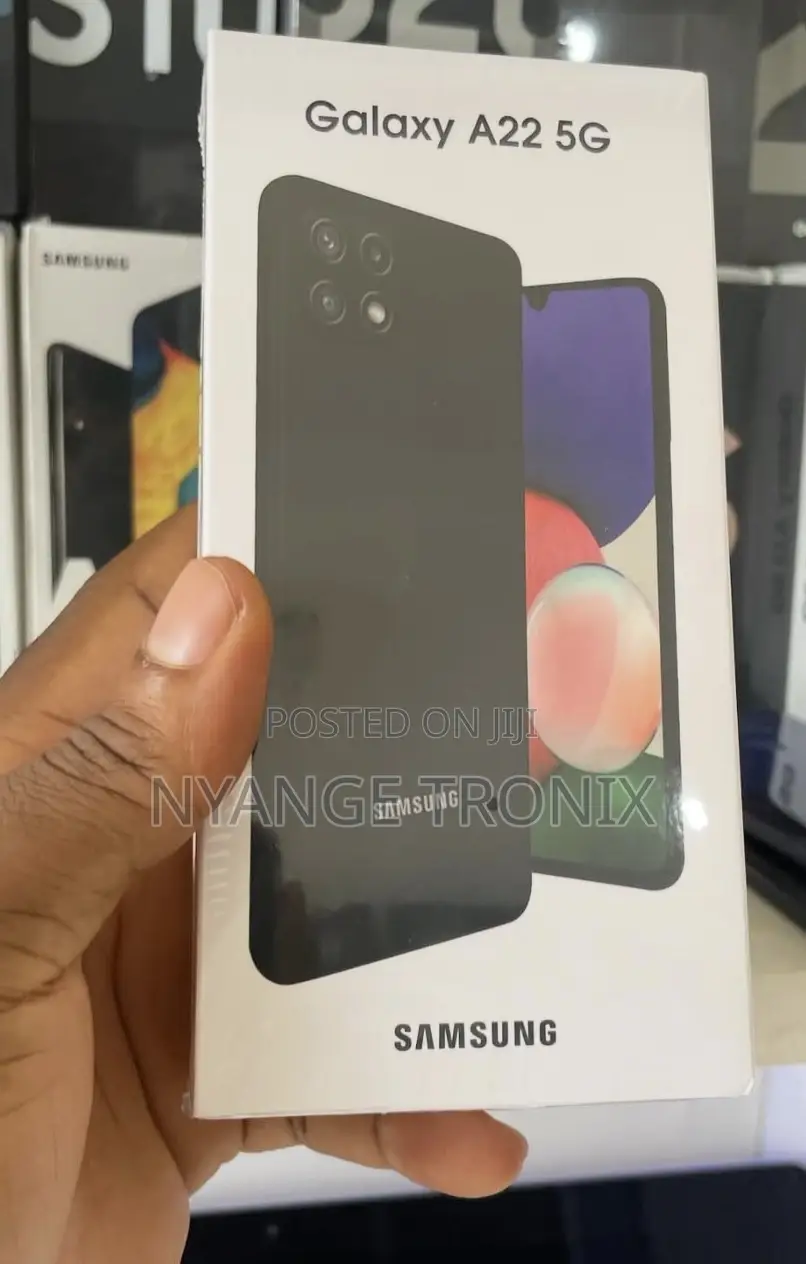 New Samsung Galaxy A22 5G 128 GB Black