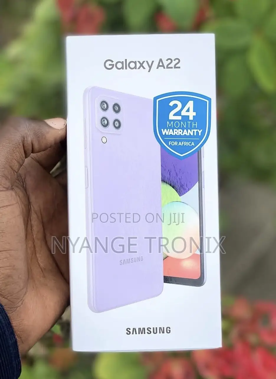New Samsung Galaxy A22 5G 128 GB Purple