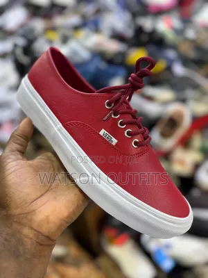 Pure and Original Leather Vans Shoes or Vans Za Leather Materials