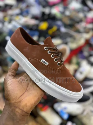 Pure and Original Leather Vans Shoes or Vans Za Leather Materials